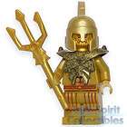 Lego Atlantis Minifig   Poseidon Temple Statue w/Trident (From Set 