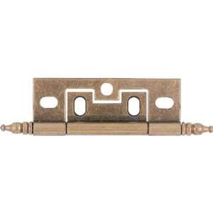  1 x 2 1/2 Non Mortise Cabinet Hinges With Finials, Hand 