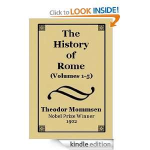 The History of Rome Theodor Mommsen  Kindle Store