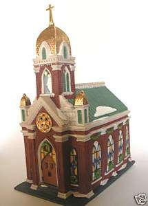 Dept 56 Christmas in the City Holy Name Church Retired collectible 
