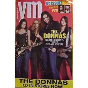  THE DONNAS YM MAGAZINE COVER 24x 36 Poster Everything 