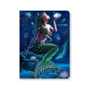  ECOeverywhere Bioluminescent Mermaid Sketchbook, 160 Pages 