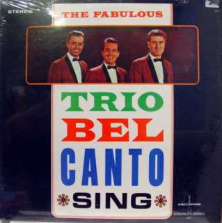 TRIO BEL CANTO the fabulous LP sealed vinyl GRS 301  