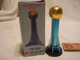 1982 Knoxville Tn Worlds Fair Lot Guidebook, Pencil, Sunsphere Model 