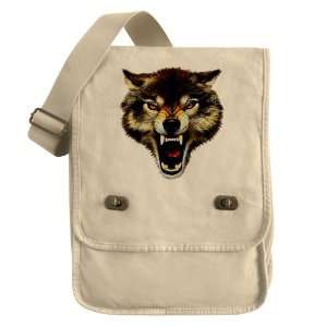  Messenger Field Bag Khaki Wolf Bite 