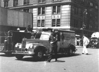 1949 Packard Bellevue bus (ambulance)