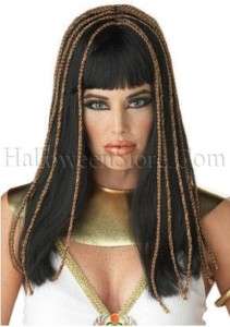 Egyptian Princess Long Wig Cleopatra Queen of the Nile  