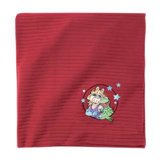 DISNEY FLEECE BLANKET THE MUPPETS MS PIGGY AND KERMIT THE FROG NEW