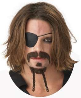  Jack Sparrow Pirate Beard Set Clothing