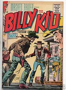THE BILLY KID  6  GREAT WESTERN GUNFIGHT COVER  