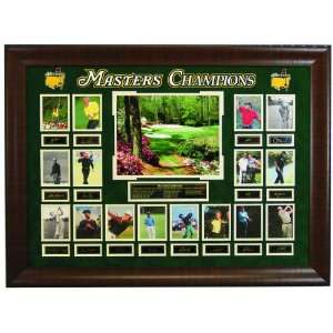  The Masters Golf Champions  Multiple Green Jackets Framed 