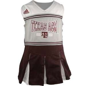   Aggies Maroon Toddler Two Piece Cheerleader Dress
