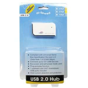  GWC Technology HU2G40 USB 2.0 4 Port Hub for PC or MAC 