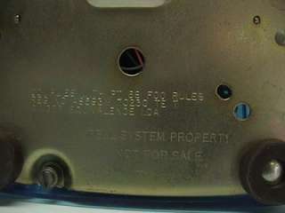 Rare Western Electric Bell System Design Line Translucent Blue 2500 