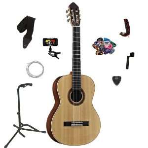   Classical Guitar, with Legacy 30 Piece Guitar Accessory Kit   Blem