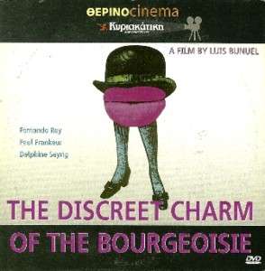 LUIS BUNUEL The Discreet Charm of the Bourgeoisie DVD  