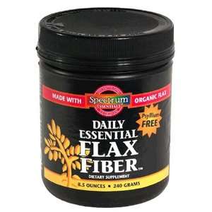  Spectrum Essentials Daily Essential Flax Fiber, 8.5 Ounces 
