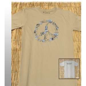   IS YOUR LAND Peace Sign T Shirt from I WEAR THE SONG: Toys & Games