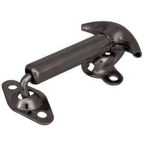 Straight Spring Loaded Latches, Black (1 Each)  Industrial 