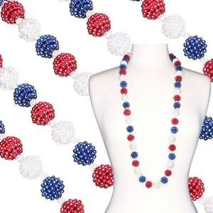  Red, White, and Blue Berries Bead 