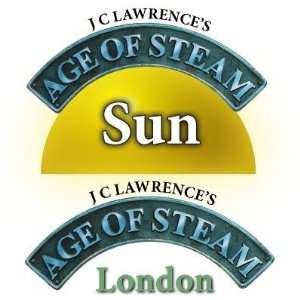  Steam/Age of Steam Expansion Sun & London Toys & Games