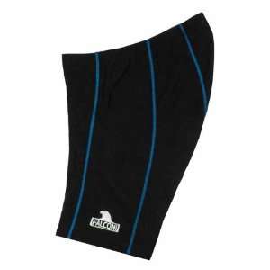  Falconi Rocca Mens Cycling Shorts Black Lycra with Blue 