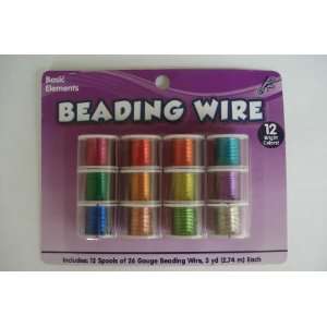  Basic Elements Beading Wire: Arts, Crafts & Sewing