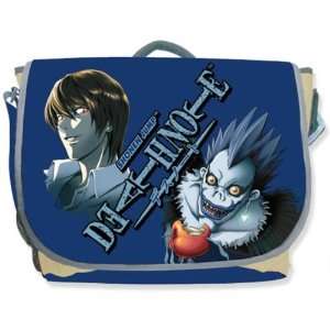  Death Note Light & Ryuk in Blue Messenger Bag (Bags): Toys 