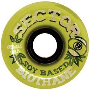  Sector 9 Biothane 78a 65mm Clear Green Soy Compound (Set 