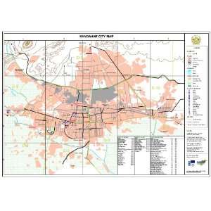 Kandahar City Map