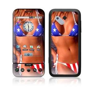    HTC Google G1 Decal Vinyl Skin   US Flag Bikini: Everything Else
