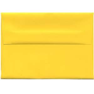  4bar A1 (3 5/8 x 5 1/8) Brite Hue Yellow Recycled Paper 