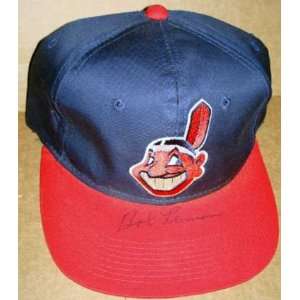  Bob Lemon (Cleveland Indians) Autographed Baseball Cap 
