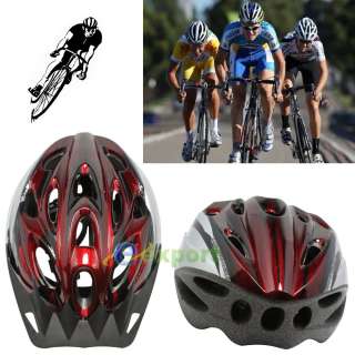 New Bicycle Adult Mens Bike Safety Helmet Cycling Red  