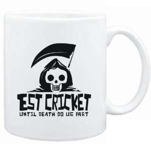  Mug White  Test Cricket UNTIL DEATH SEPARATE US  Sports 