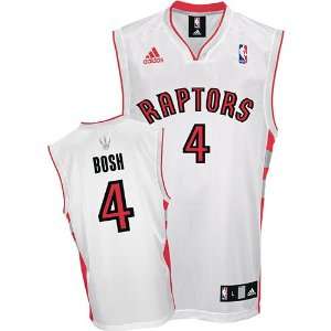  Chris Bosh Youth Jersey: adidas White Replica #4 Toronto 