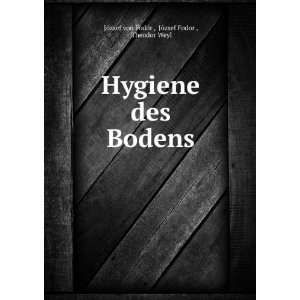  Hygiene des Bodens JÃ³zsef Fodor , Theodor Weyl 