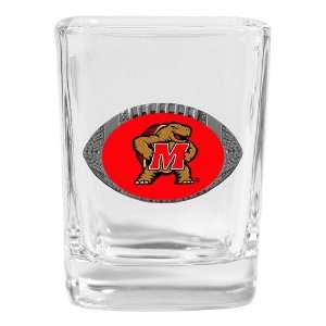 Maryland Terps NCAA Football Square Shot  Sports 