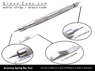  economy spring bar tool simple tool with 3 difference heads large 