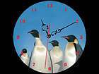 Clock 1169 Emperor Ad?lie Penguins Wall Clock New