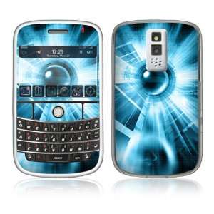   BlackBerry Bold 9000 Decal Skin   Abstract Blue Tech: Everything Else