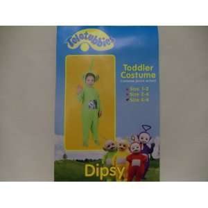  Teletubbies Dipsy Toddler Halloween or Play Costume, Child 
