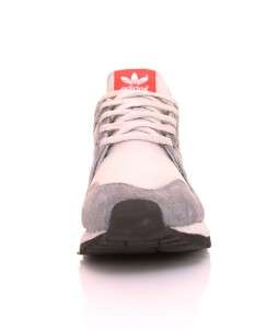 adidas Mens Originals ZX380 Gray Suede Running Shoes Sneakers Trainers 