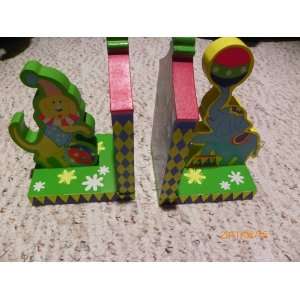  Kids Circus Wooden Bookend 