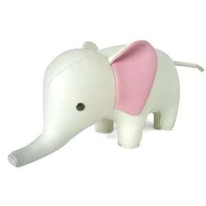    Zuny Classic Series Elephant White Animal Bookend: Electronics