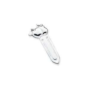  Sterling Silver Apple Bookmarker   JewelryWeb Jewelry