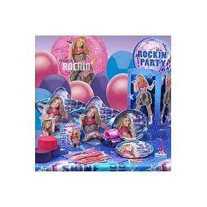  Hannah Montana Rock the Stage Deluxe Party Kit: Toys 