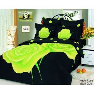  Best Quality VeNeon Rose Sari Gul Duvet Cover Bed in Bag 
