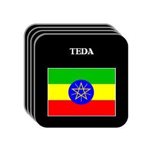  Ethiopia   TEDA Set of 4 Mini Mousepad Coasters 