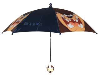 Taz The Tasmanian Devil Looney Tunes Cartoon Kids Folding Umbrella 